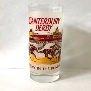 Canterbury Downs Inaugural Derby Collector’s glass